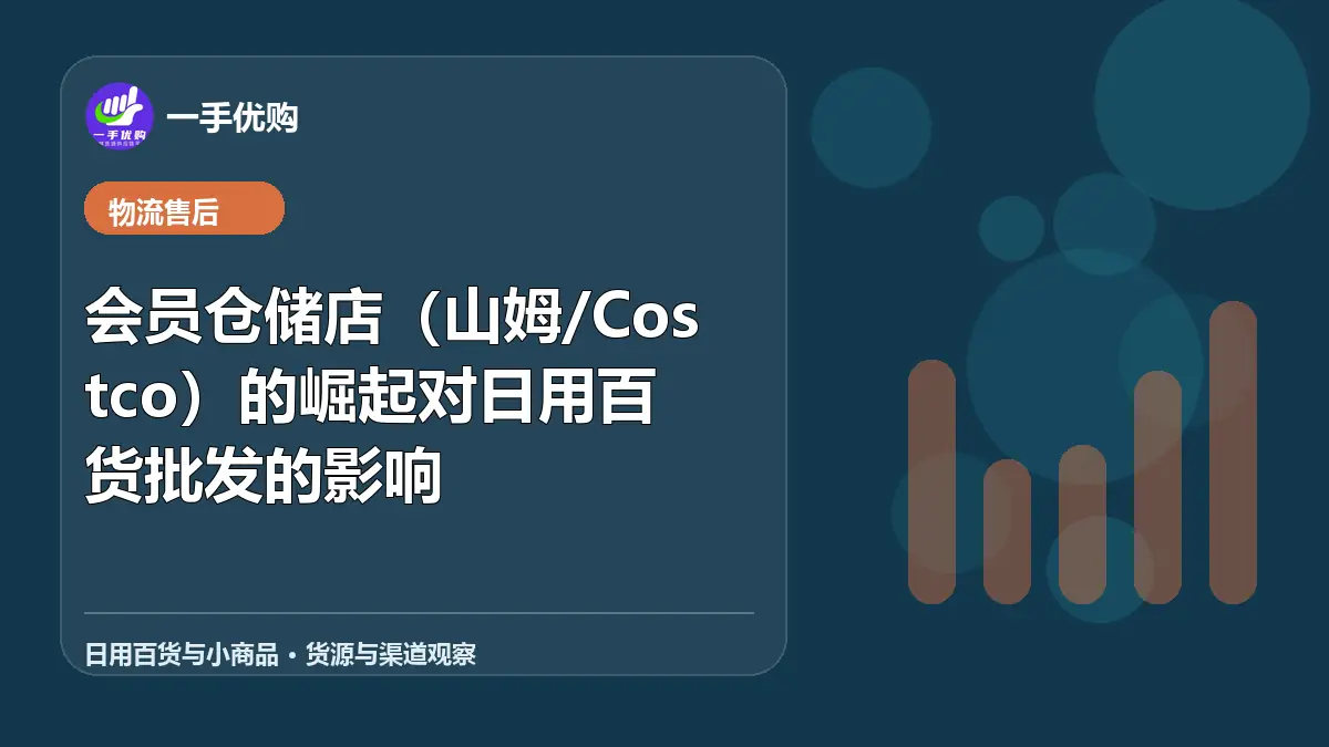 日用百货与小商品主题图：会员仓储店（山姆/Costco）的崛起对日用百货批发的影响