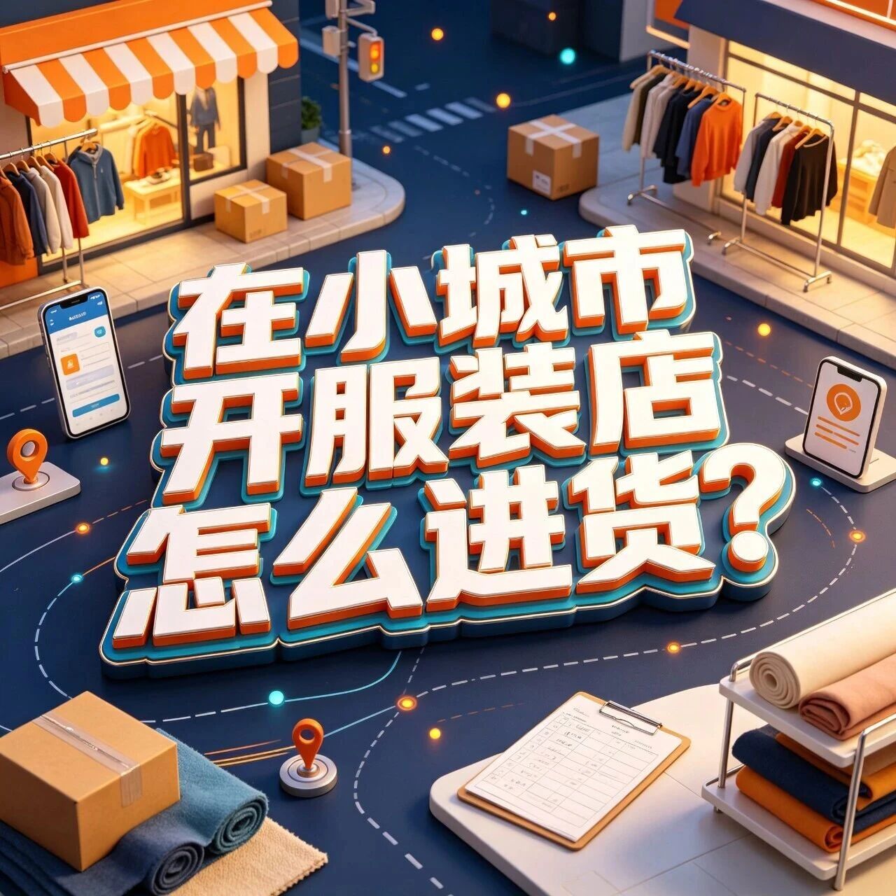 在小城市开服装店怎么进货？三四线城市的服装生意经封面图