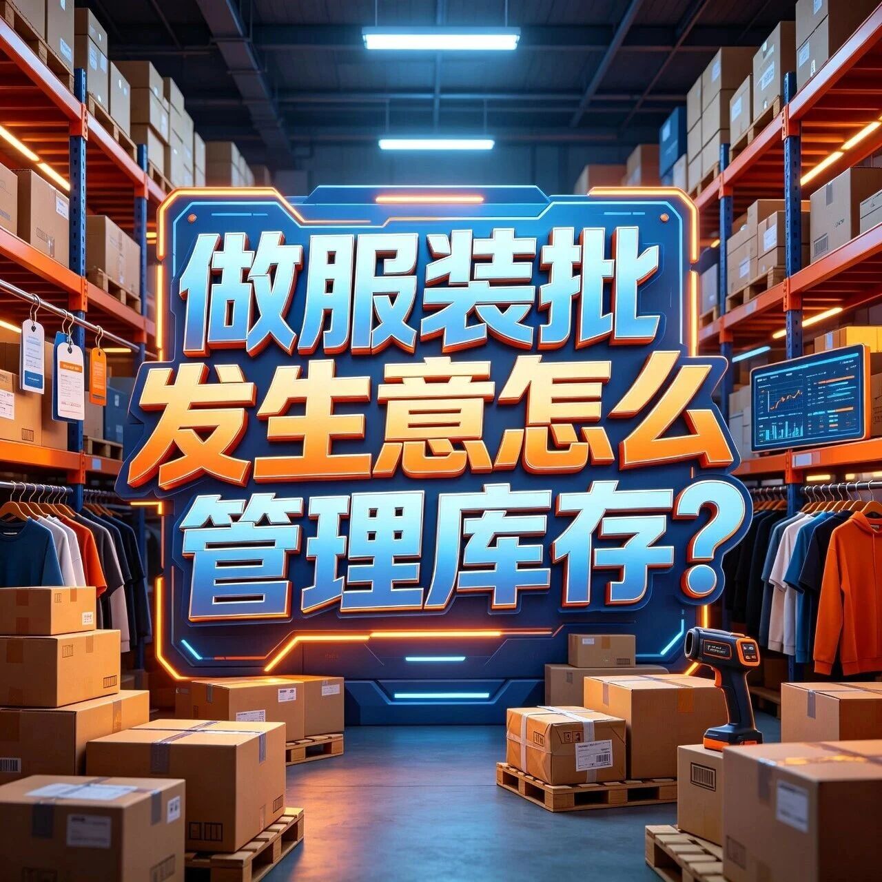 做服装批发生意怎么管理库存？压货和断货的平衡术封面图