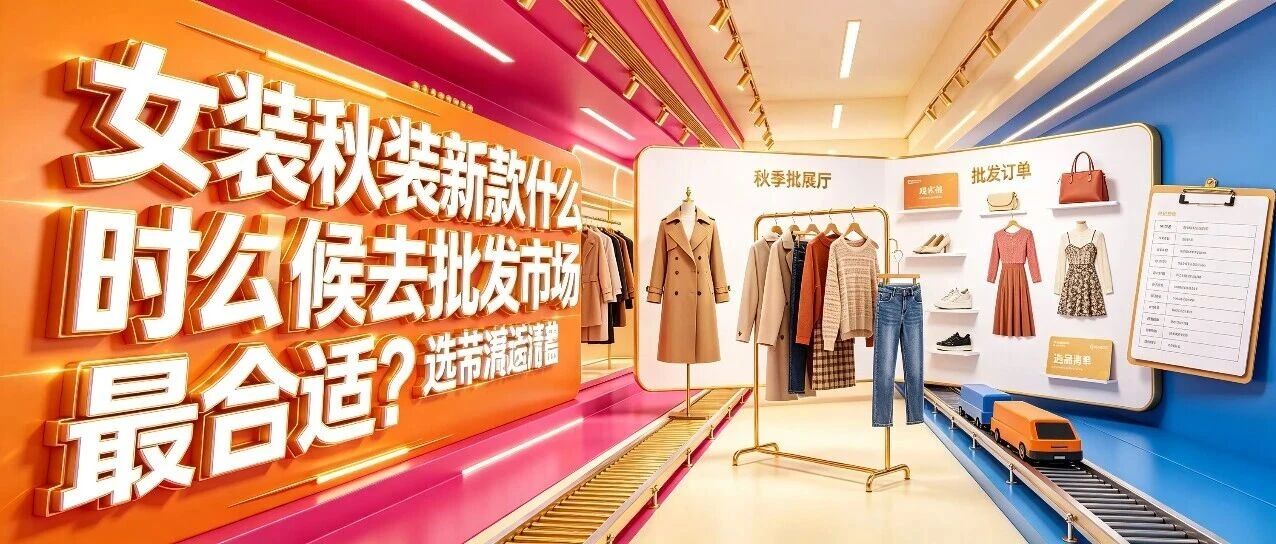 女装秋装新款什么时候去批发市场最合适？杭州广州秋装进货时间和选品要点封面图