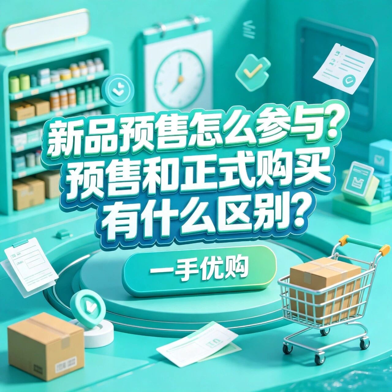 新品预售怎么参与？预售和正式购买有什么区别？预售模式详解封面图