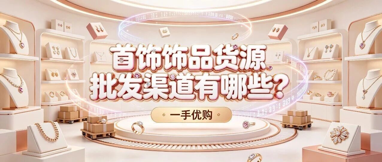 首饰饰品货源批发渠道有哪些？银饰和珍珠货源怎么选？新手饰品进货去哪找合适厂家？封面图
