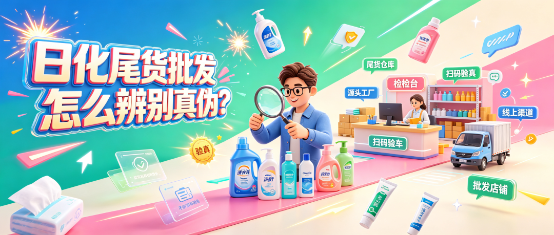 日化尾货批发怎么辨别真伪？洗护用品库存清仓和临期货源避坑指南配图