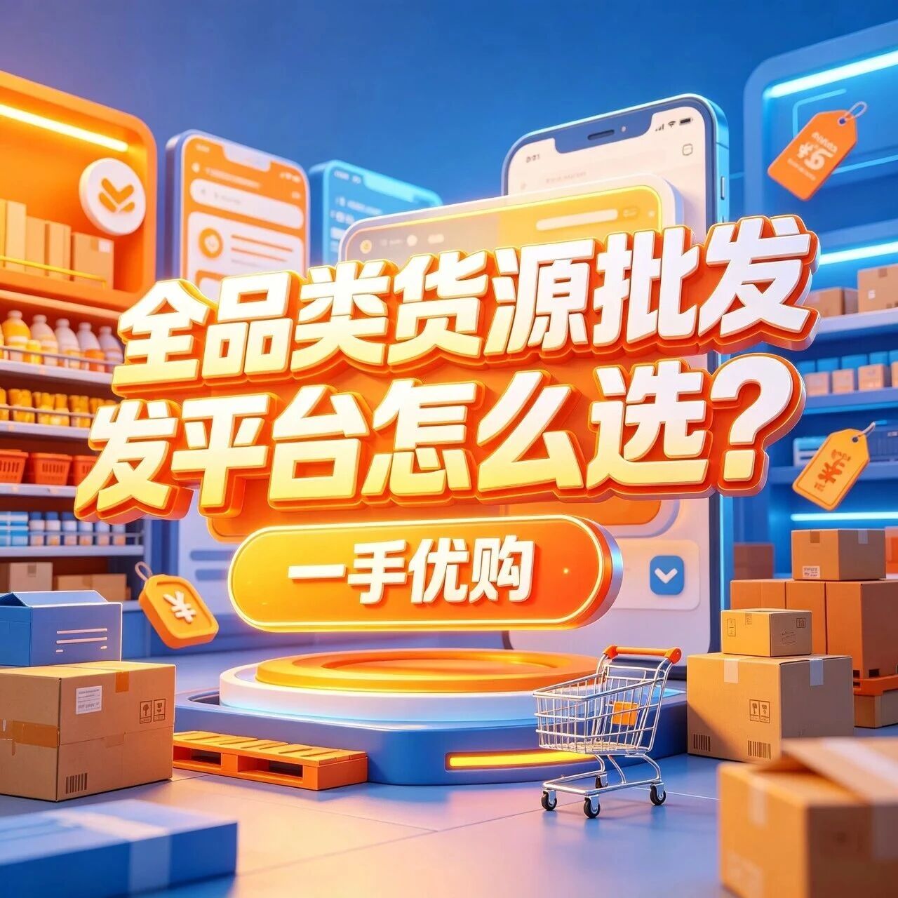 全品类货源批发平台怎么选？新手入驻要注意什么？一手优购适合什么类型的店主封面图