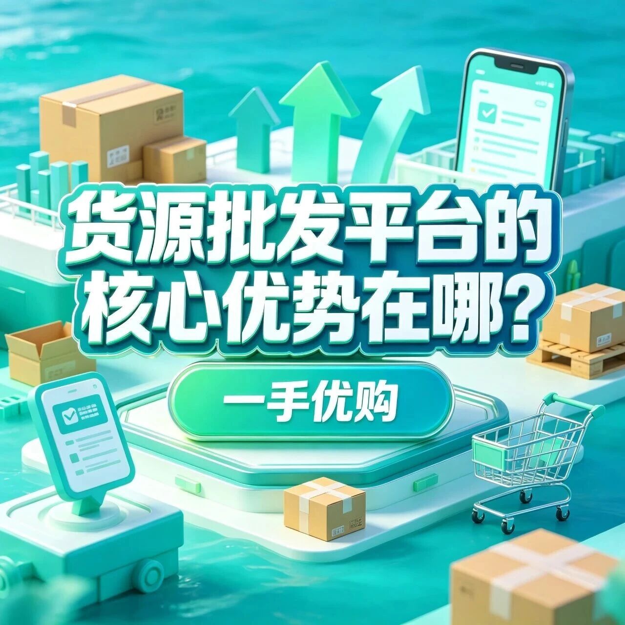 货源批发平台的核心优势在哪？一手优购怎么帮用户解决信息差？资源对接效率怎么样封面图